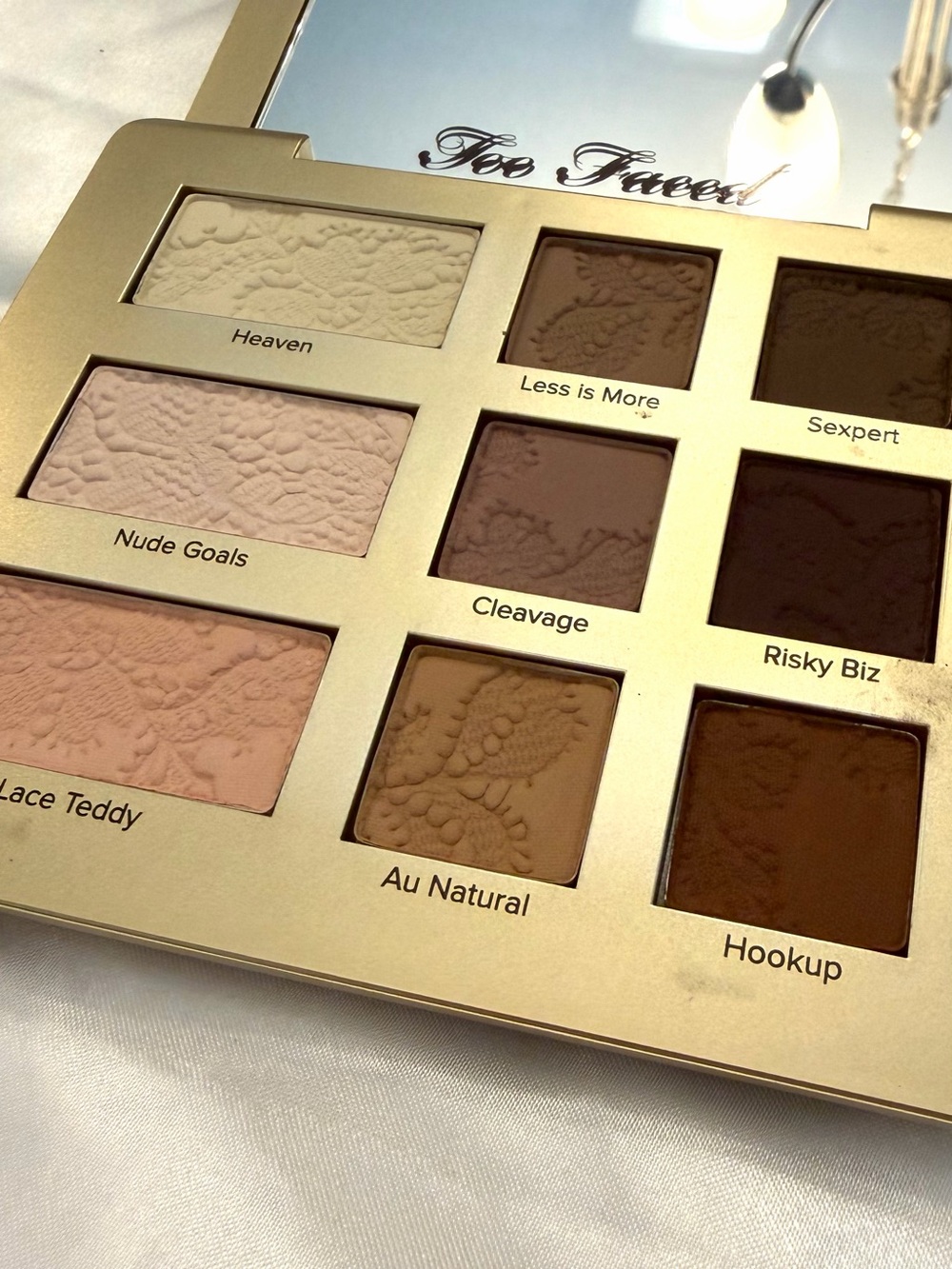 Too Faced Natural Eye Shadow Palette Neutral Matte NEW 9 Colors Beauty Makeup - Picture 4 of 9